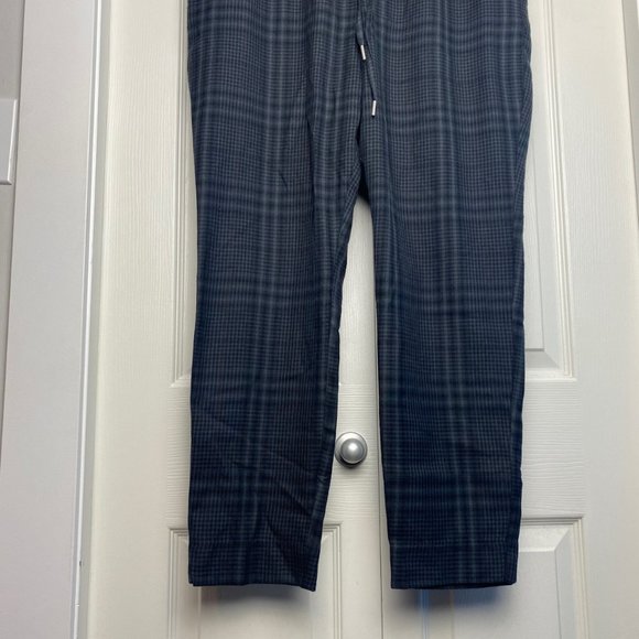 H&M Women's Gray Plaid Dress Pants Size 10 - Picture 2 of 9